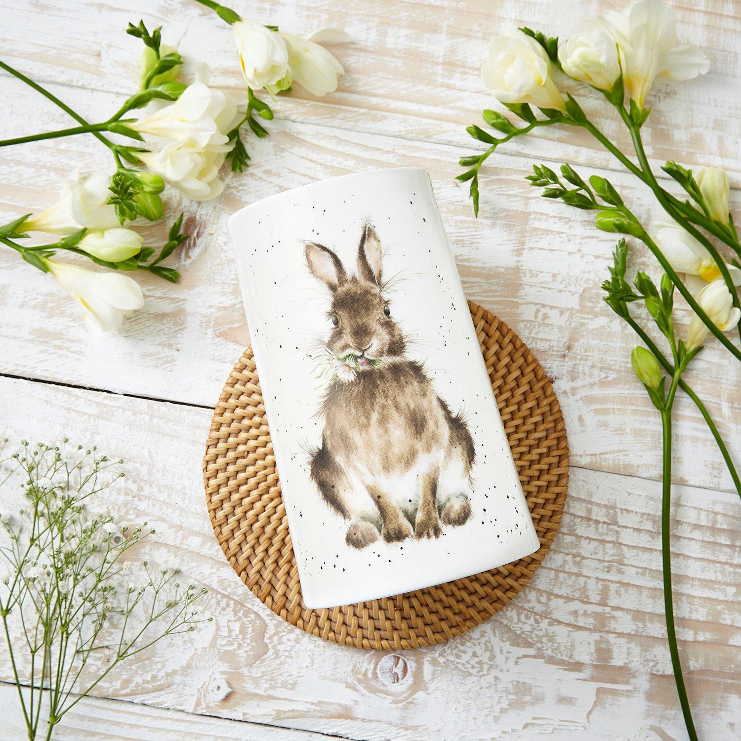 White - Royal Worcester Wrendale - Wrendale Designs Vase - 5