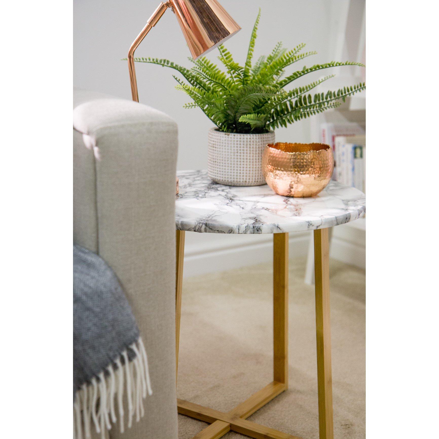 White - D C Fix - dc fix Marble White Self Adhesive Vinyl Pack 3 - 4