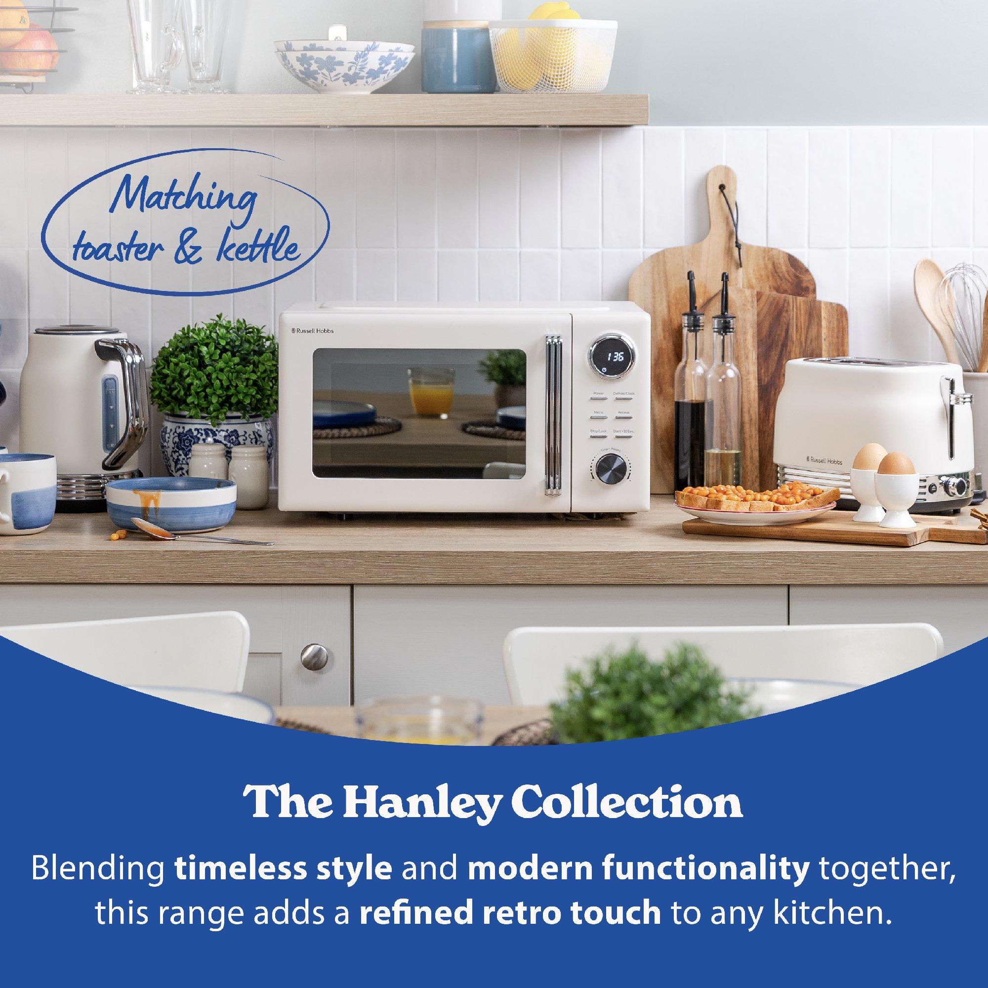 Jasmine White - Russell Hobbs - RHMD838JW Hanley 20L Digital Microwave - 12