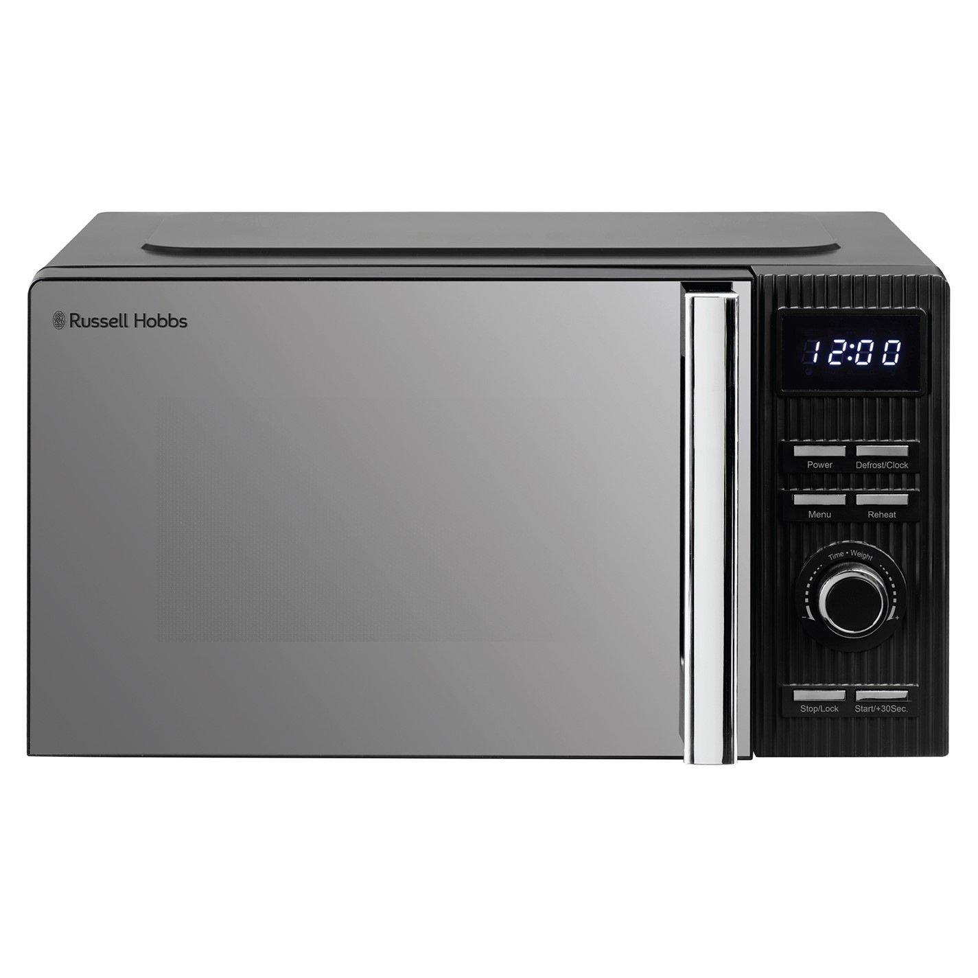 Black - Russell Hobbs - RHMD834B Bronte 20L Digital Microwave Matte Black - 1