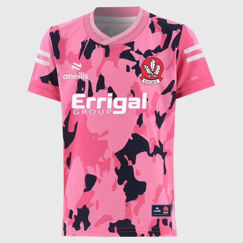 Pink/Navy - ONeills - Derry Granada 6 Jersey Girls - 1