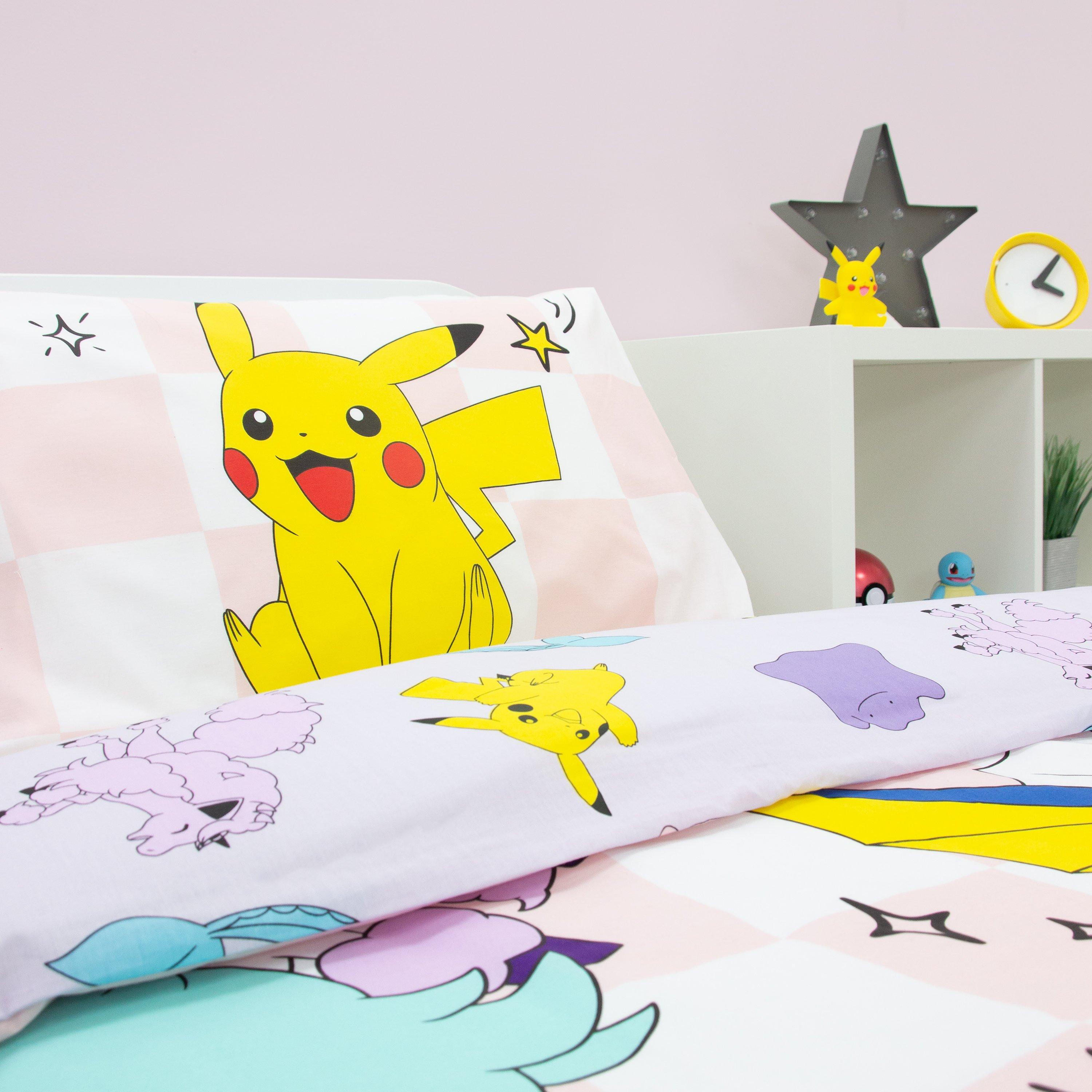 White - Pokemon - Pokemon Shot Single Fitted Sheet - 6