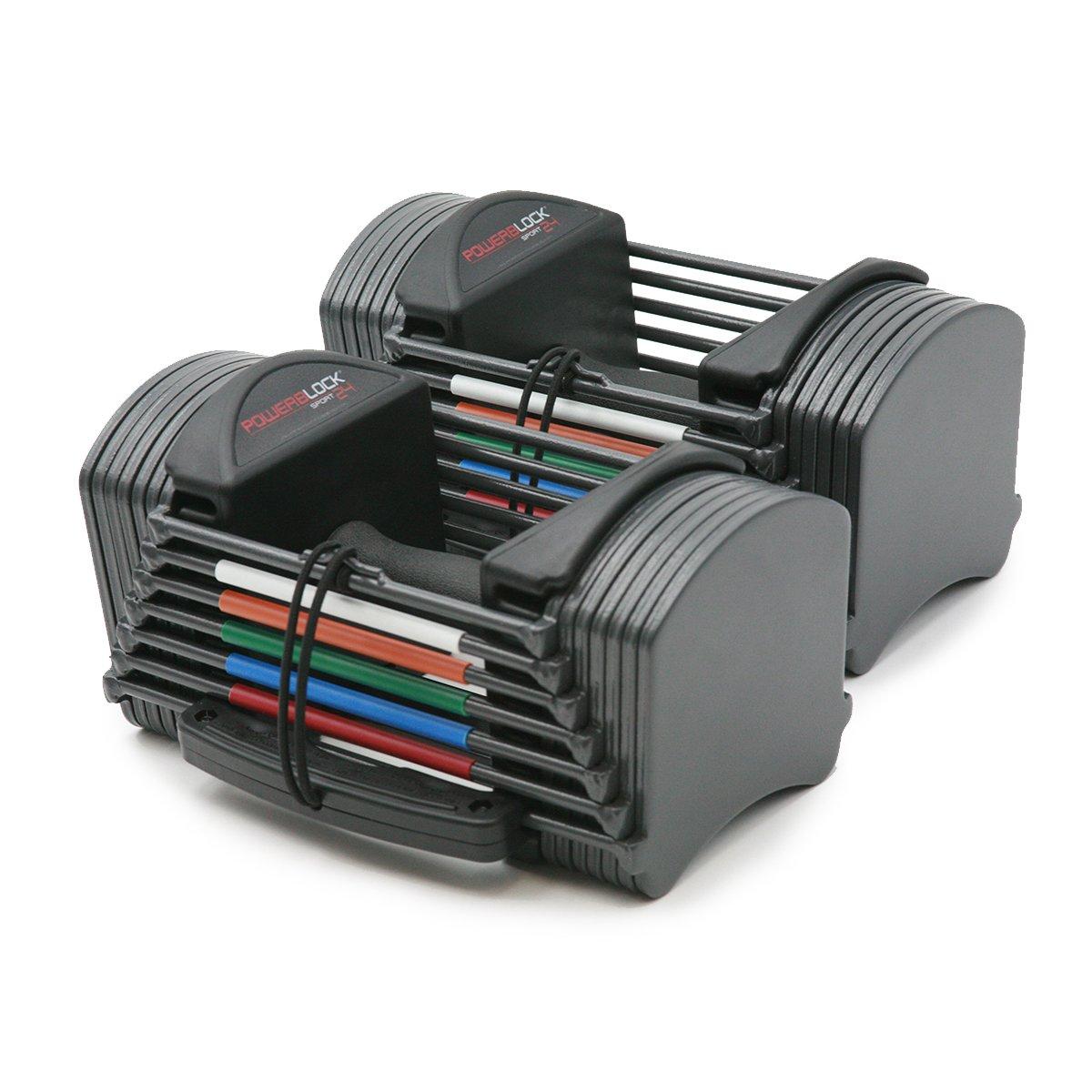 Black - Powerblock - PowerBlock Sport 24 Adjustable Dumbbells - 3