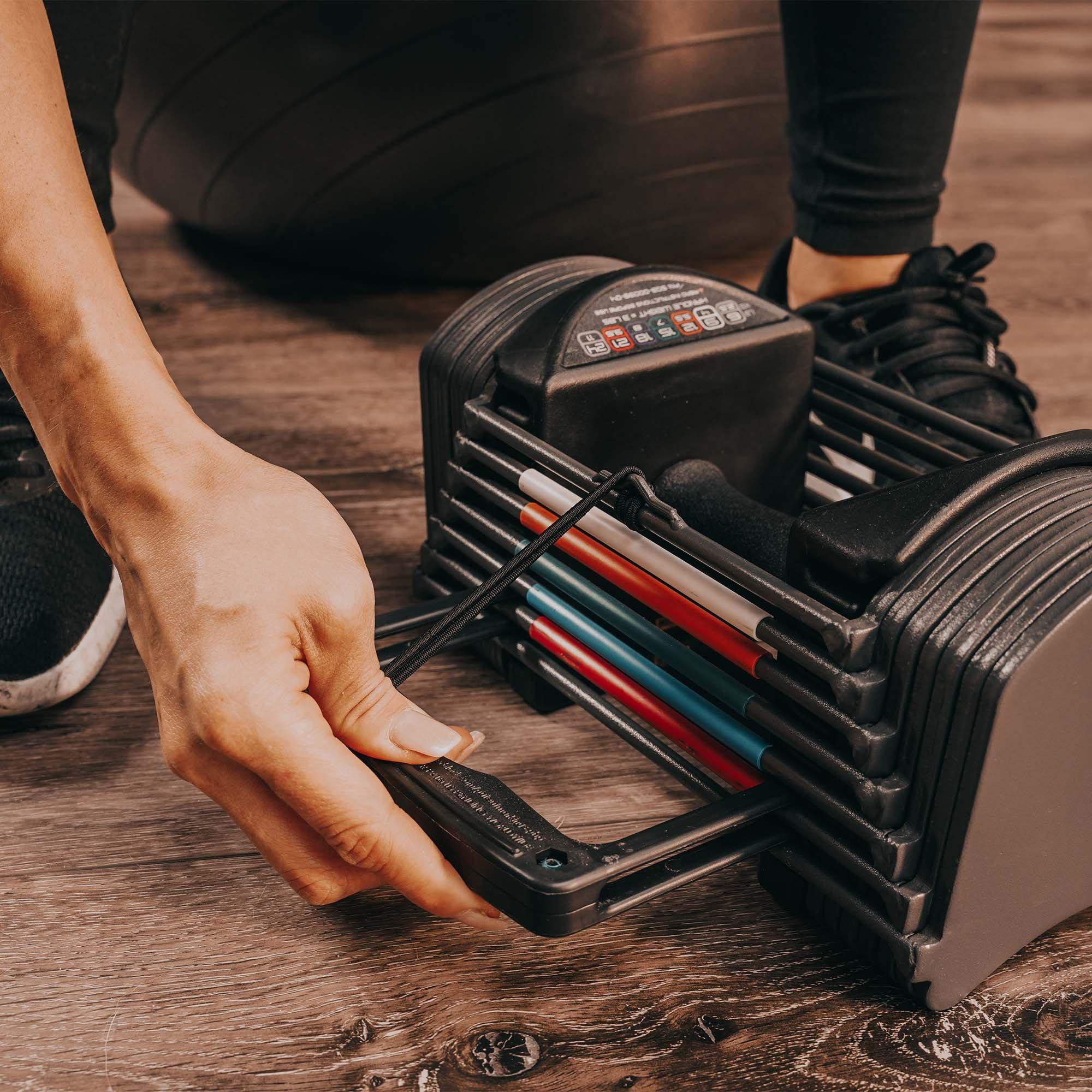 Black - Powerblock - PowerBlock Sport 24 Adjustable Dumbbells - 5