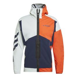 adidas The jacket not lined and with the uk weather it would just stick to you when worn