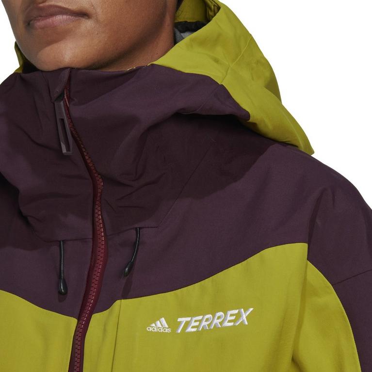 Pouls Olive - adidas - Terrex 3L Post-Consumer Nylon Snow Jacket Womens - 6