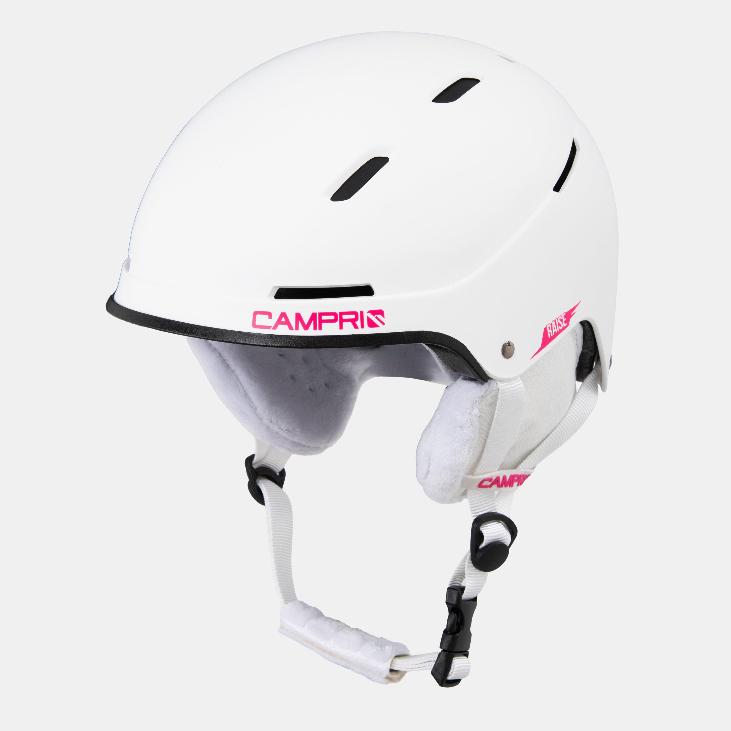 Campri  Kids Raise Ski Helmet - White - Small