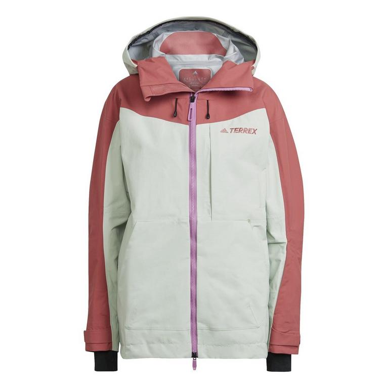 Wonred/Lingrn - adidas - Terrex 3l post-consumer nylon snow jacket Womens - 1