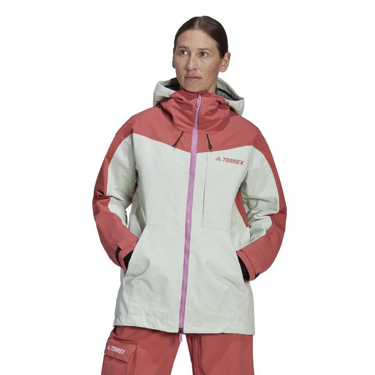 Wonred/Lingrn - adidas - Terrex 3l post-consumer nylon snow jacket Womens - 2