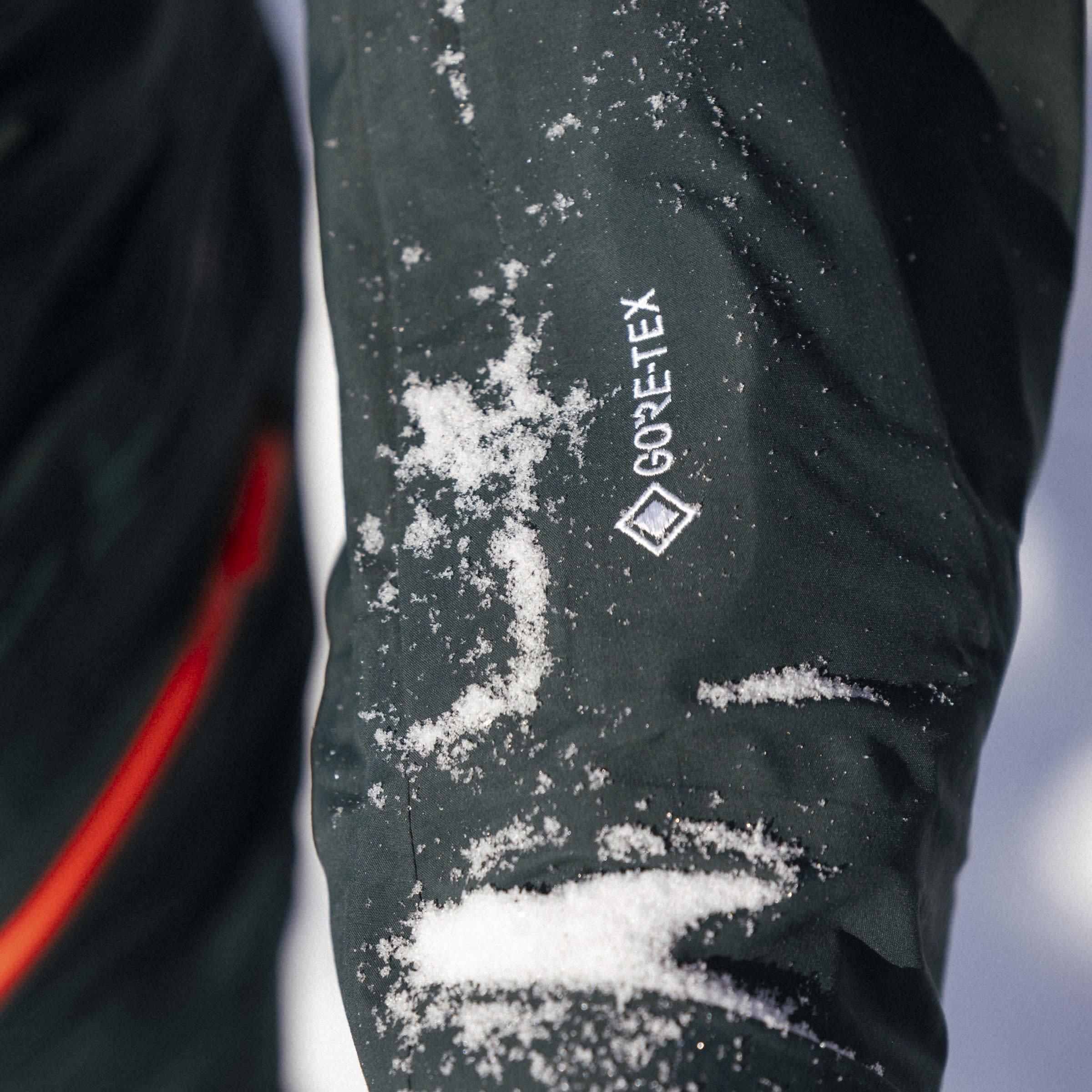 Shagrn/Lingrn - adidas - Terrex 3-Layer Gore-Tex Hooded Long Sleeve Ski Suit - 10