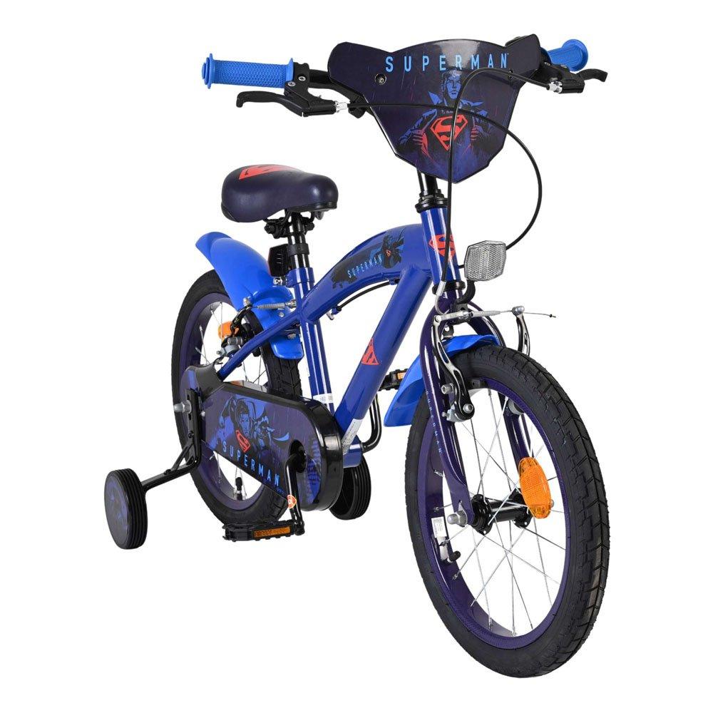 Blue - Superman - 16 Boys Childrens Bike - 2