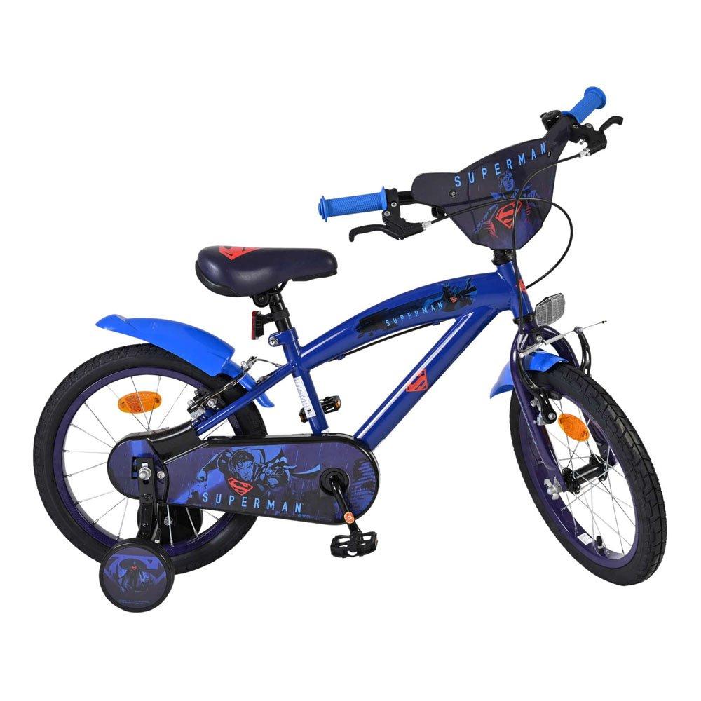 Blue - Superman - 16 Boys Childrens Bike - 4