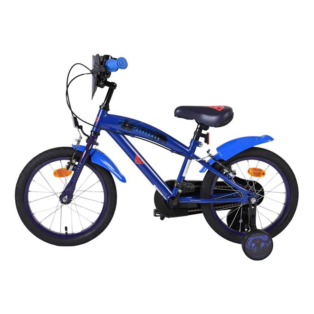 Blue - Superman - 16 Boys Childrens Bike - 5