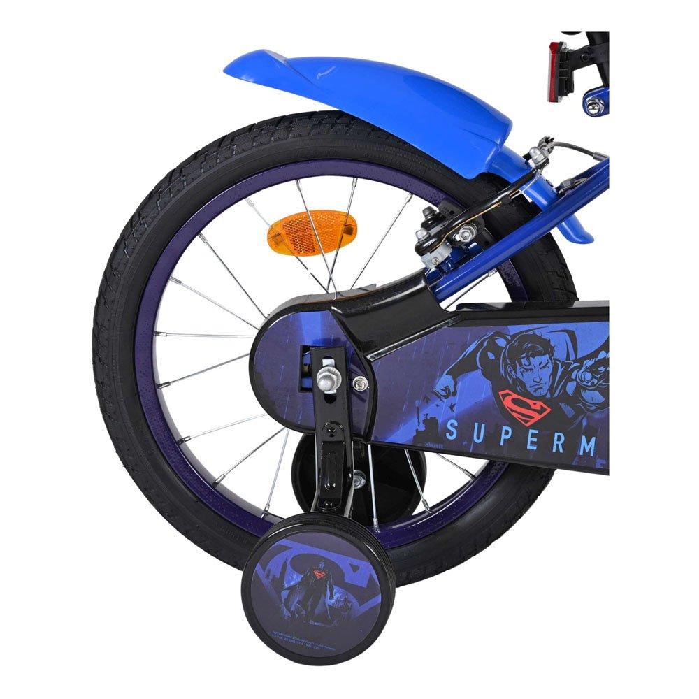 Blue - Superman - 16 Boys Childrens Bike - 7