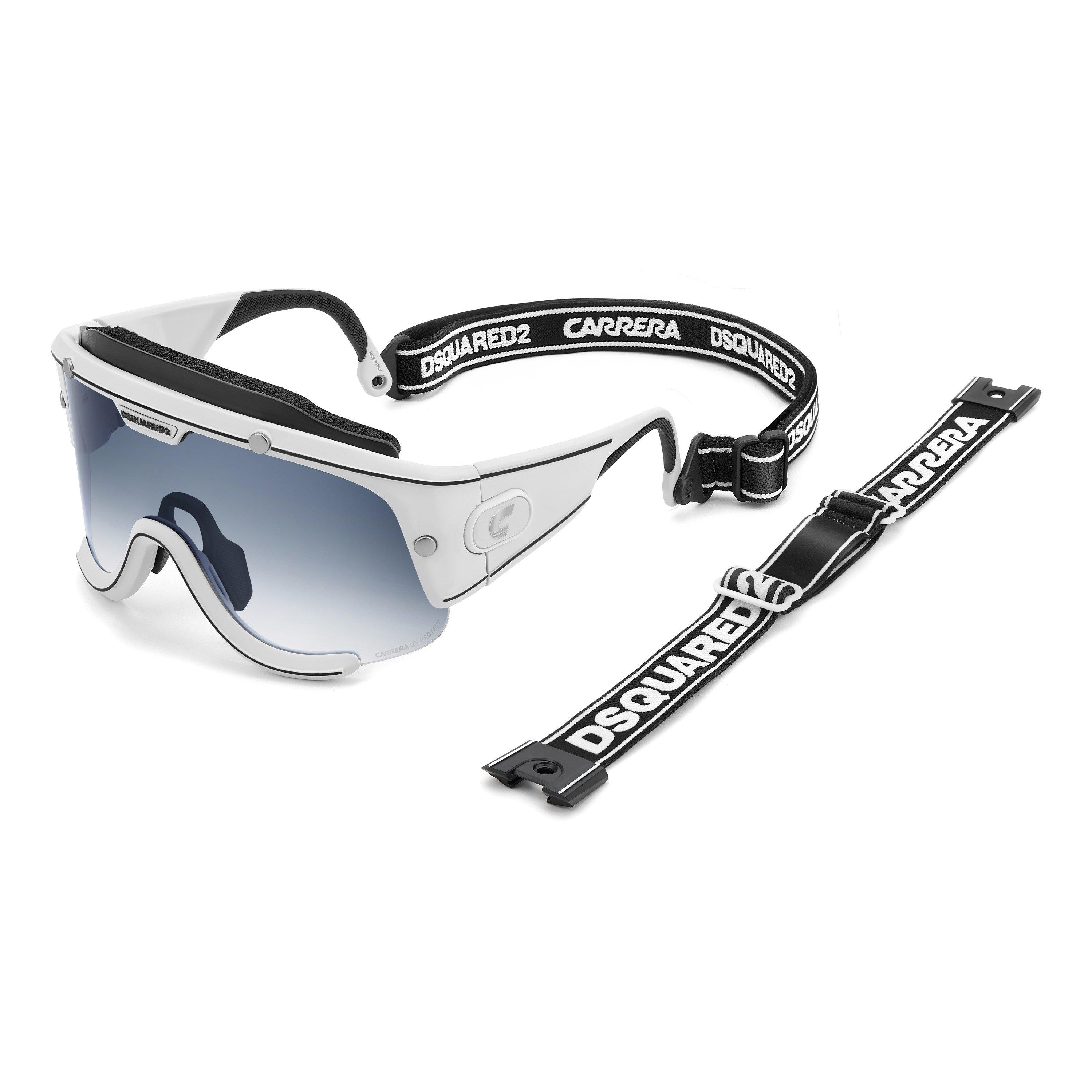 Matte White - DSquared2 - DSQ Sun Ski Mask 71 - 1