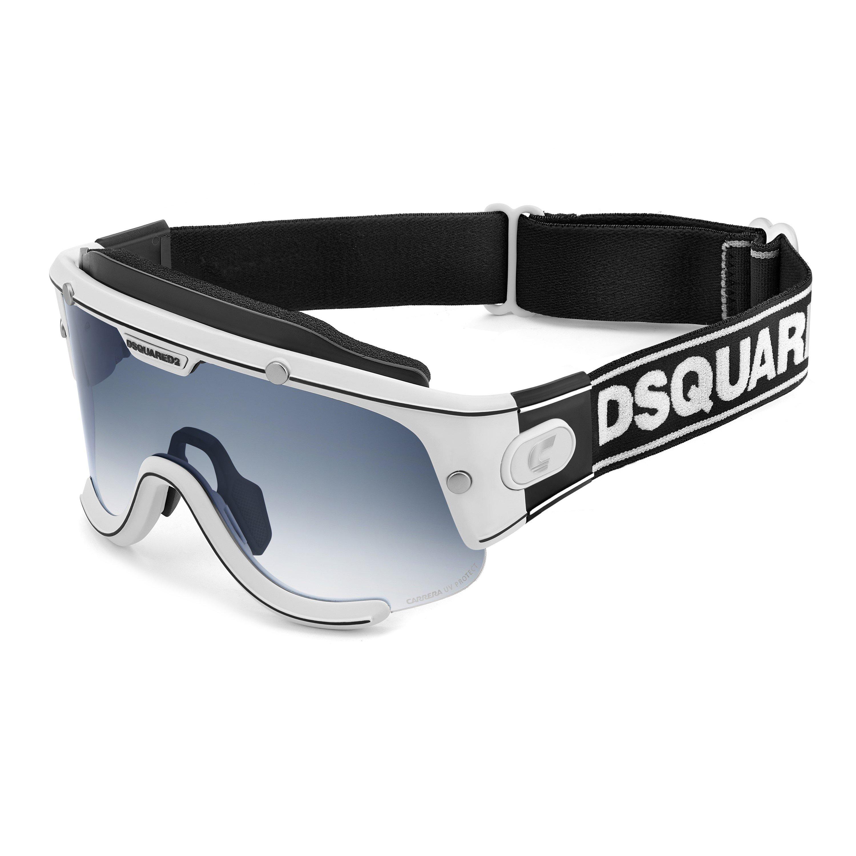 Matte White - DSquared2 - DSQ Sun Ski Mask 71 - 3