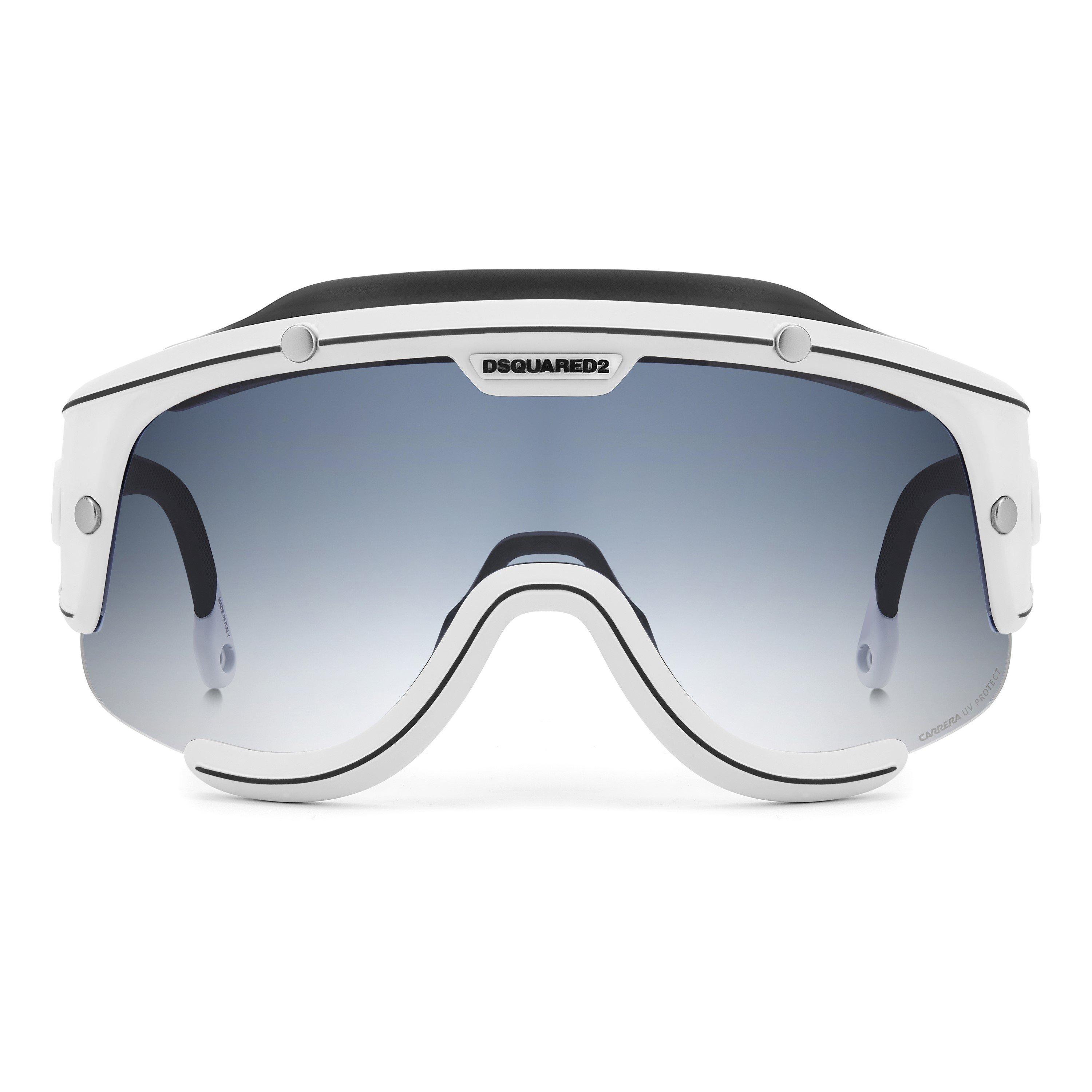 Matte White - DSquared2 - DSQ Sun Ski Mask 71 - 4