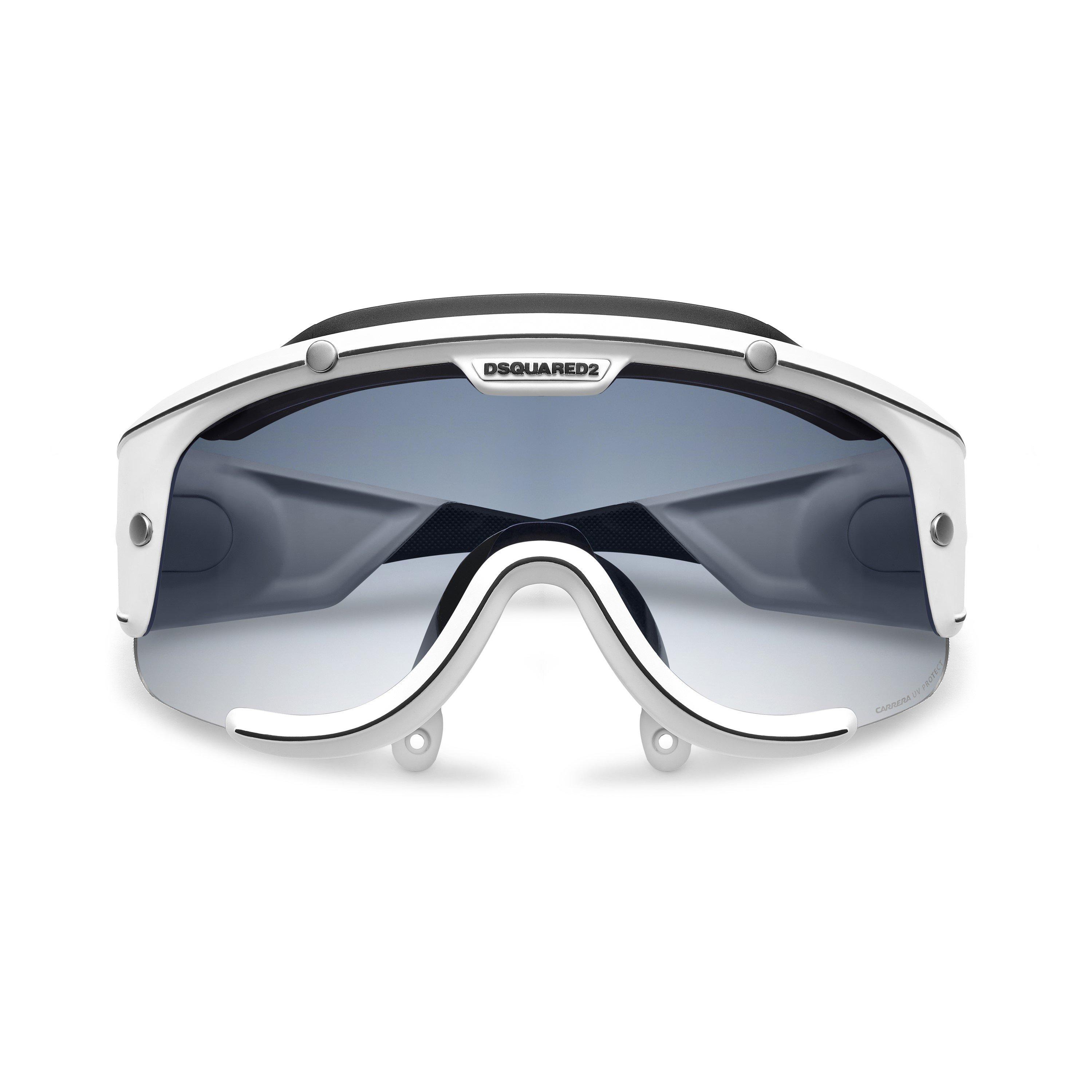 Matte White - DSquared2 - DSQ Sun Ski Mask 71 - 7