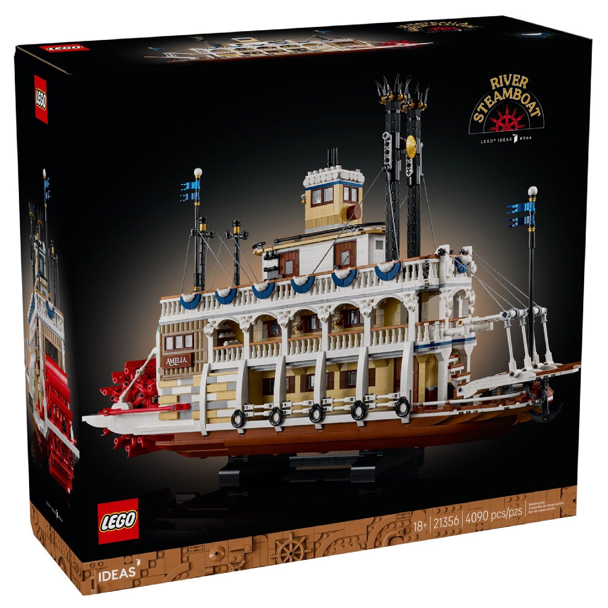 Lego  Ideas - 21356 River Steamboat - 