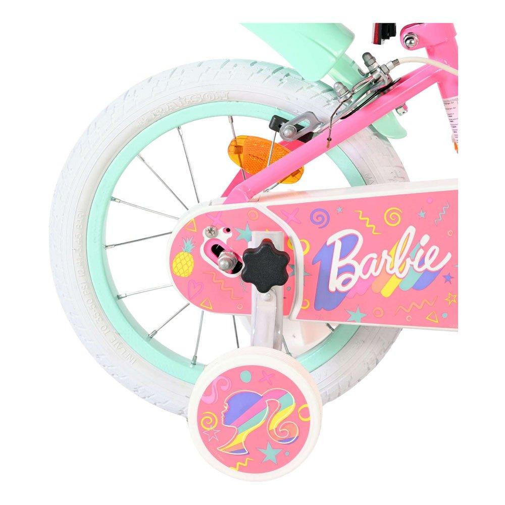 Pink - Barbie - 14 Girl Childrens Bike - 7