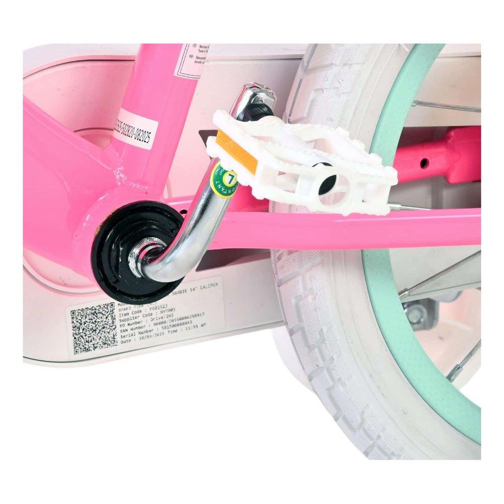 Pink - Barbie - 14 Girl Childrens Bike - 9