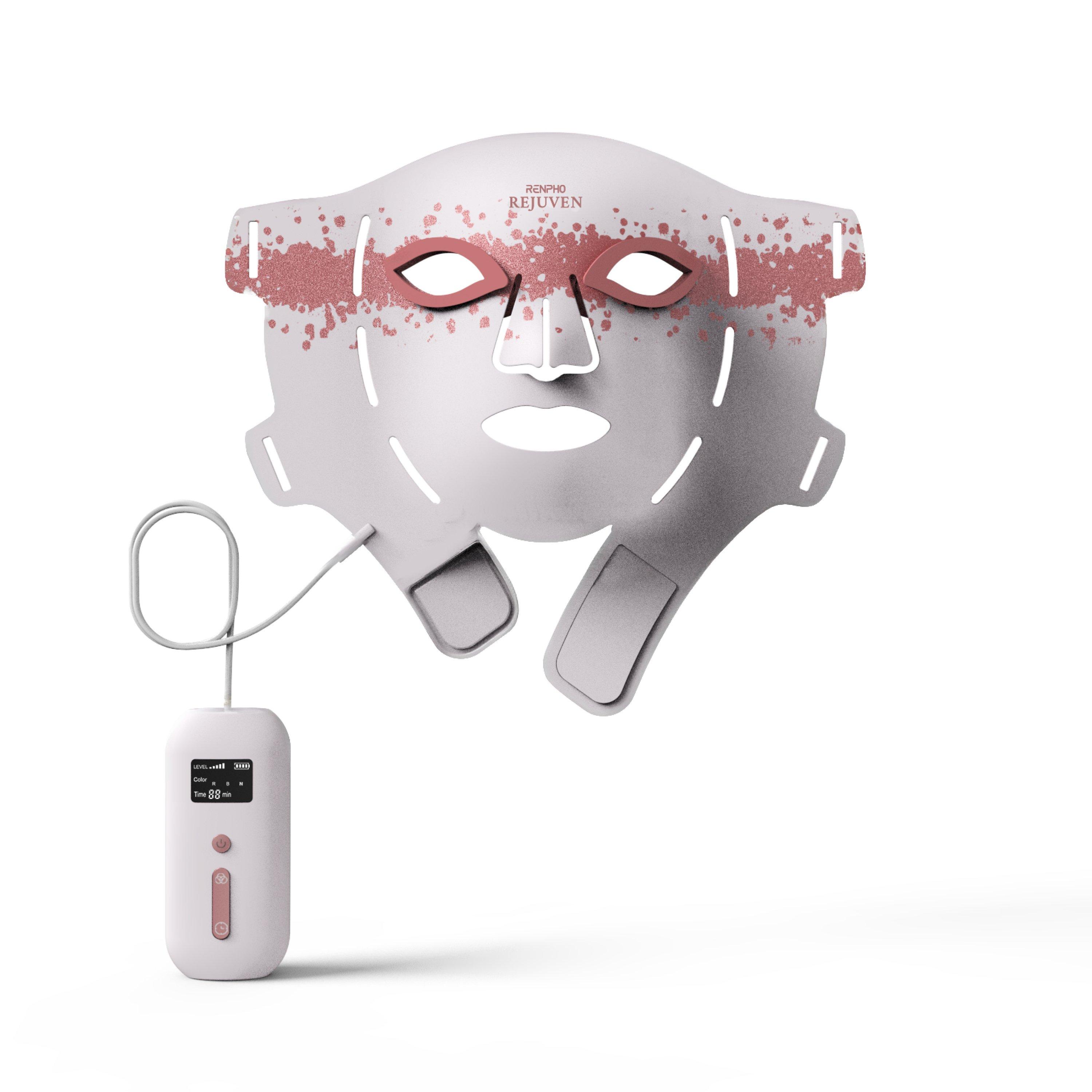 White - Renpho - ARTEMIS BLUSH¿  LED Light Therapy Mask - 1