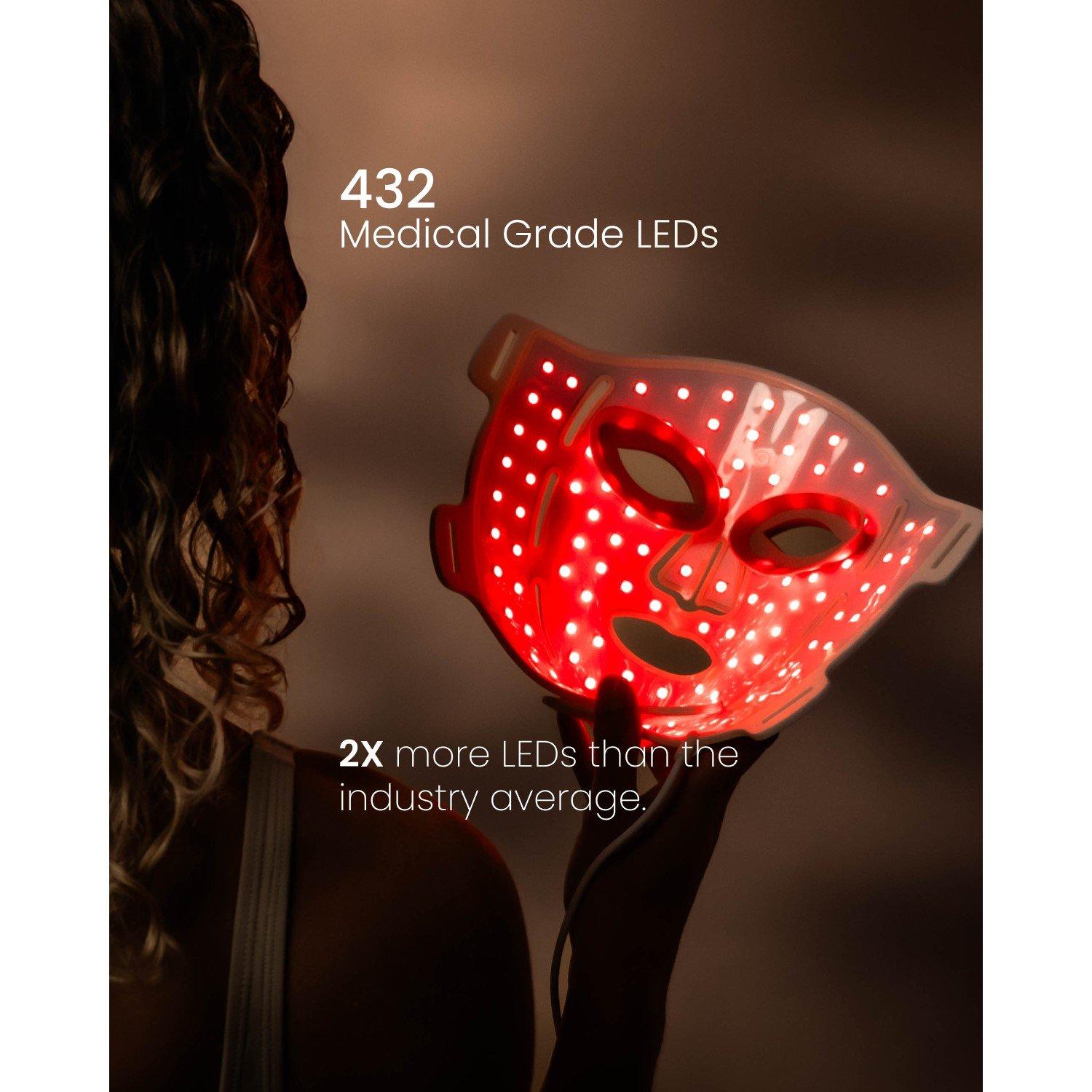 White - Renpho - ARTEMIS BLUSH  LED Light Therapy Mask - 7
