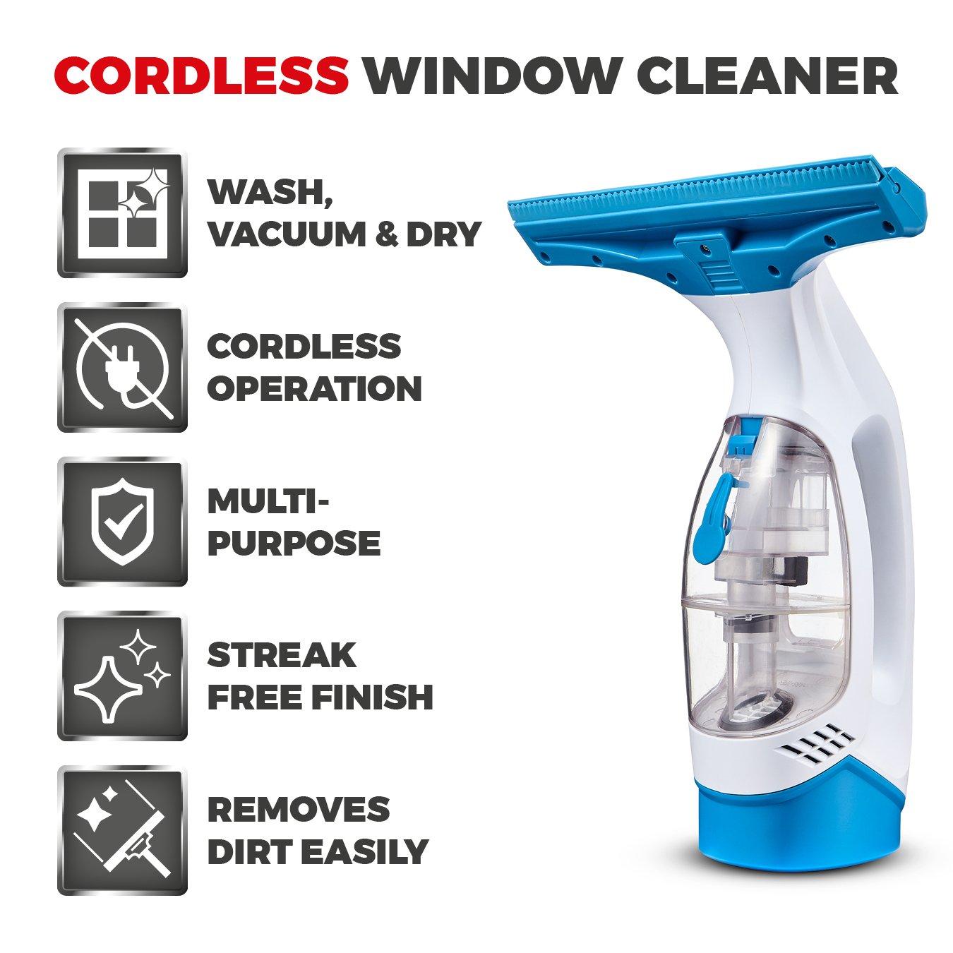 Blue - Tower - TWV10 Cordless Window Vacuum - 2