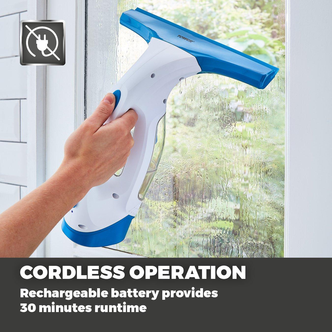 Blue - Tower - TWV10 Cordless Window Vacuum - 4