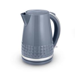 Tower Solitaire 1.5L 3KW Kettle Grey Chrome Accents