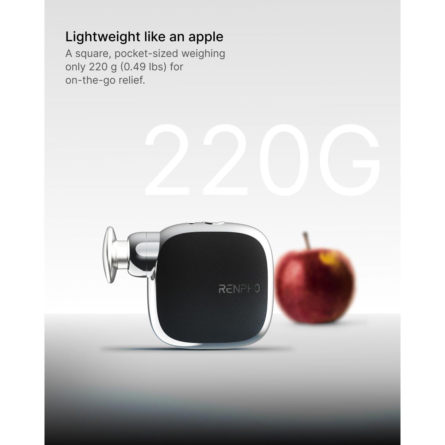 Black - Renpho - Micro  Massage Gun Portable Pocket Mini Massage G - 2