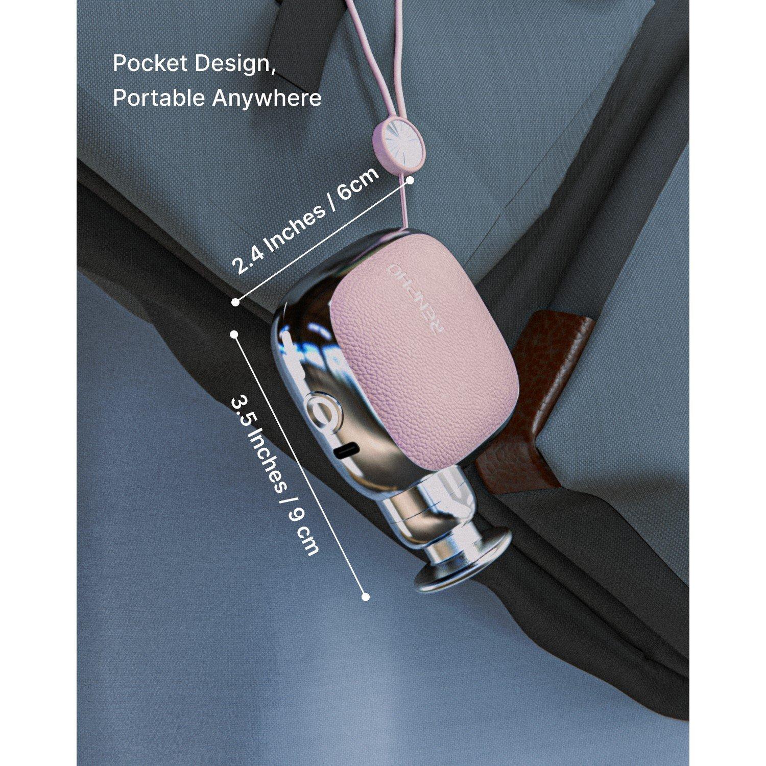 Pink - Renpho - Micro  Massage Gun Portable Pocket Mini Massage G - 5