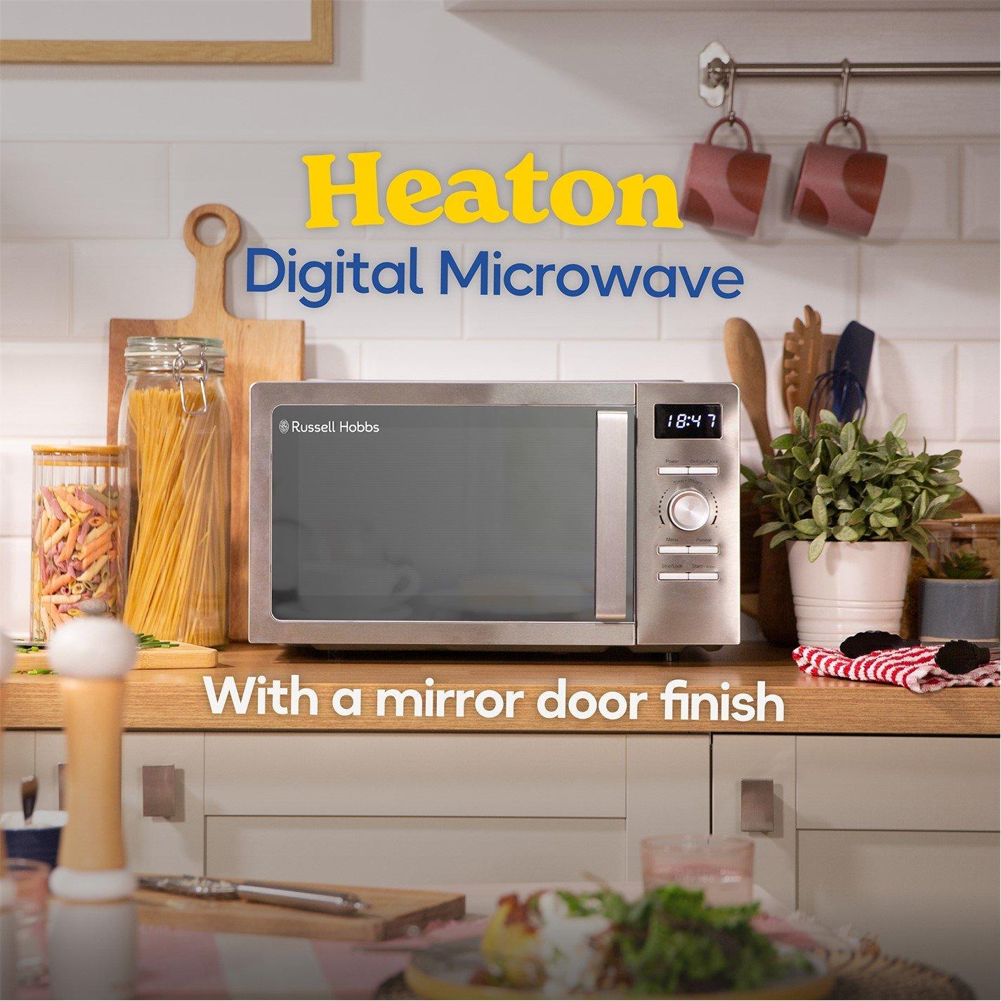Stainless Steel - Russell Hobbs - Russell Hobbs RHMD828SS 20L Digital Microwave - 7