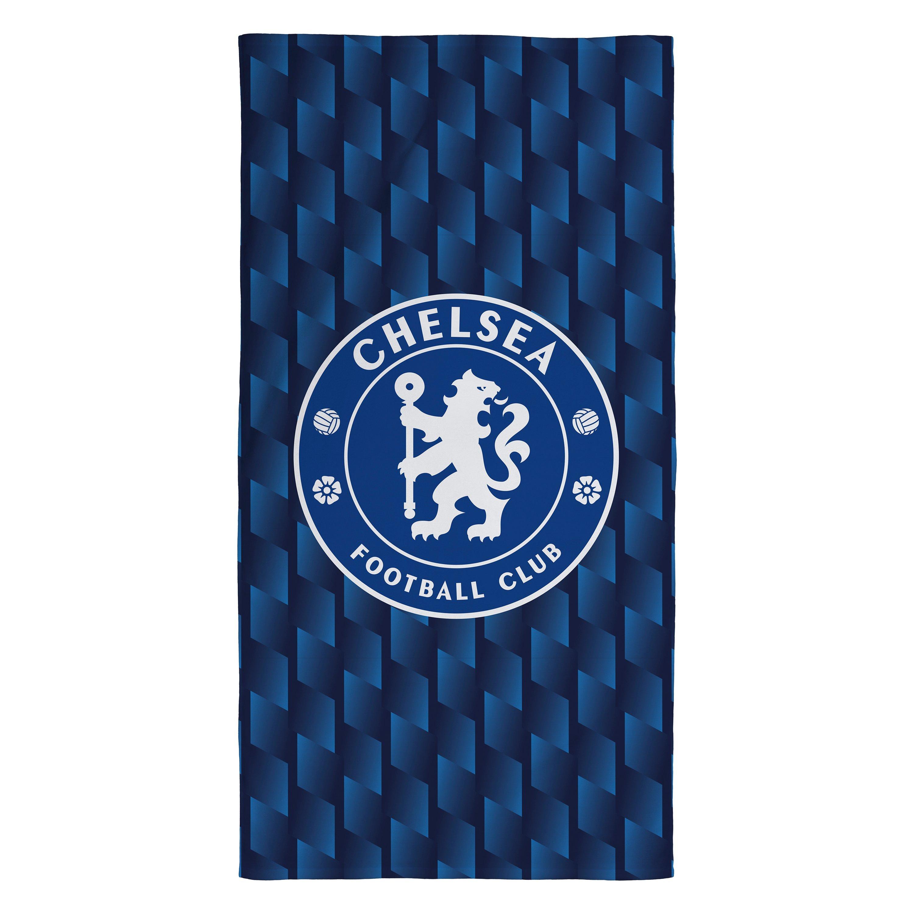 Multicolour - Chelsea FC - Chelsea Geometric Cotton Towel - 5