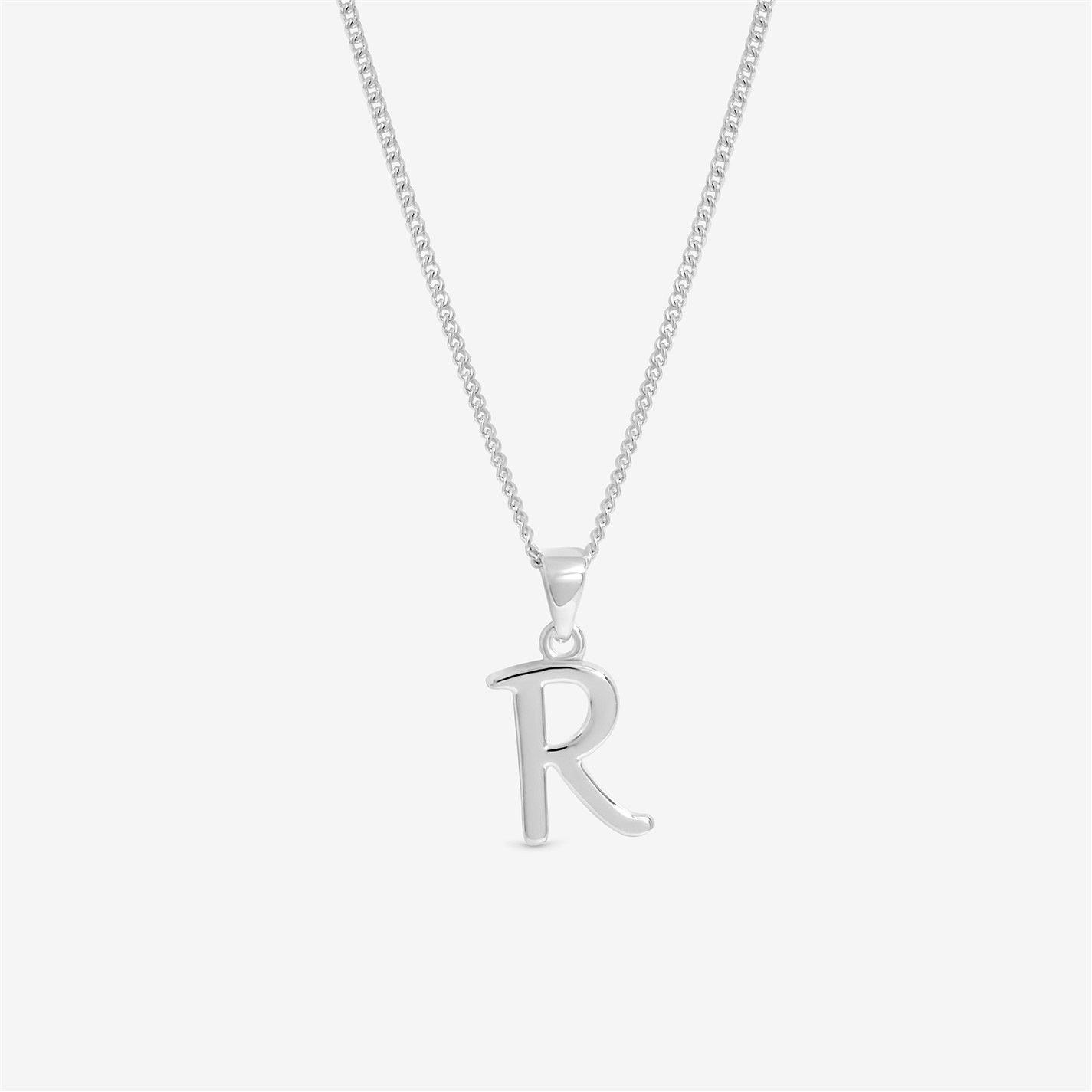 Simply Silver Simply Silver Sterling Silver 925 Initial Pendant
