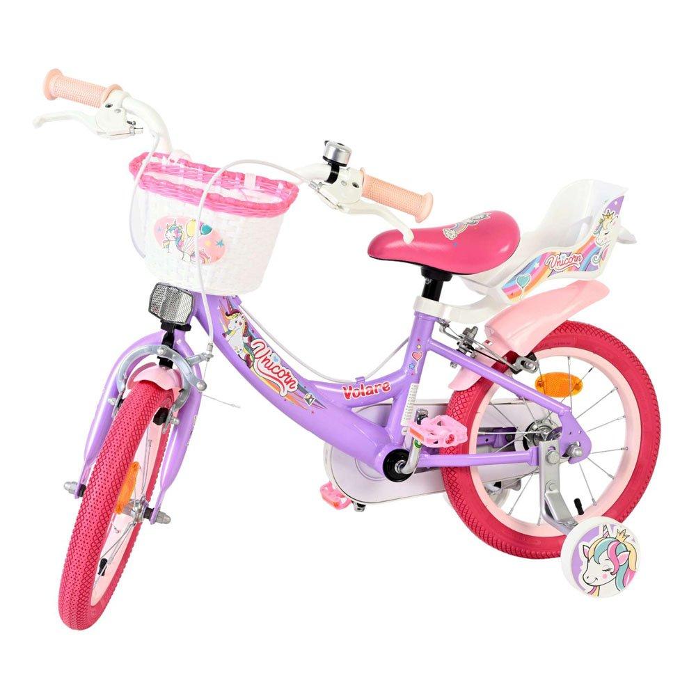 Purple - Volare - Unicorn Purple 14 Bike - 1