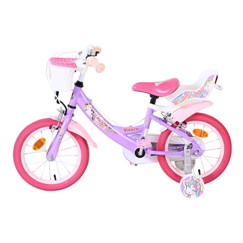 Purple - Volare - Unicorn Purple 14 Bike - 5
