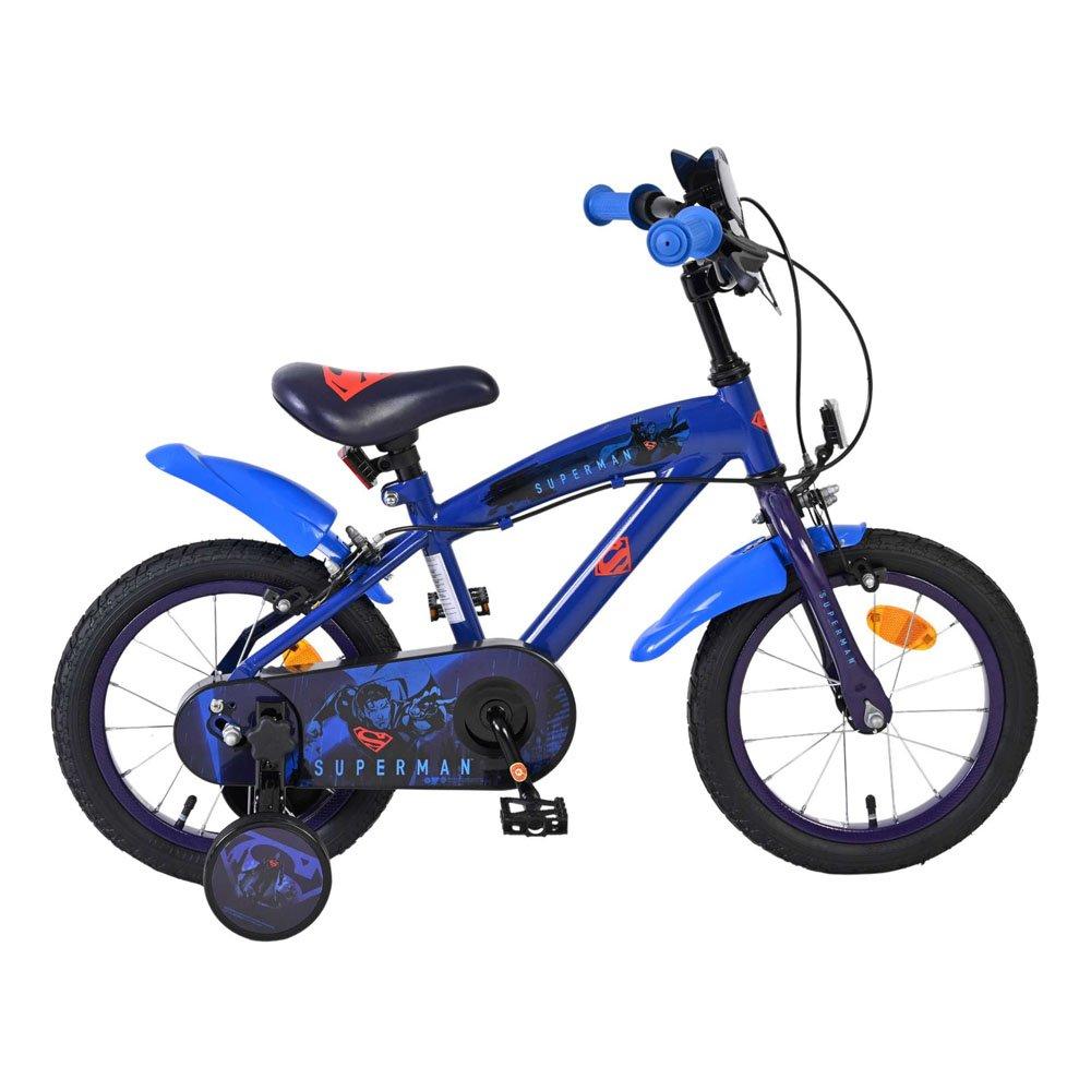 Blue - Superman - 14 Boys Childrens Bike - 6