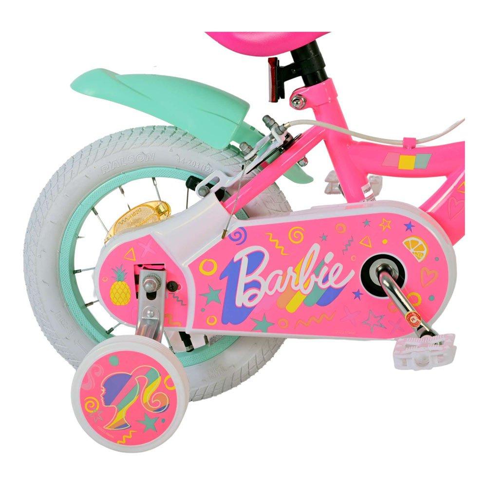 Pink - Barbie - 12 Girl Childrens Bike - 7