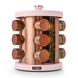 Tower Cavaletto 12 Jar Rotating Spice Rack