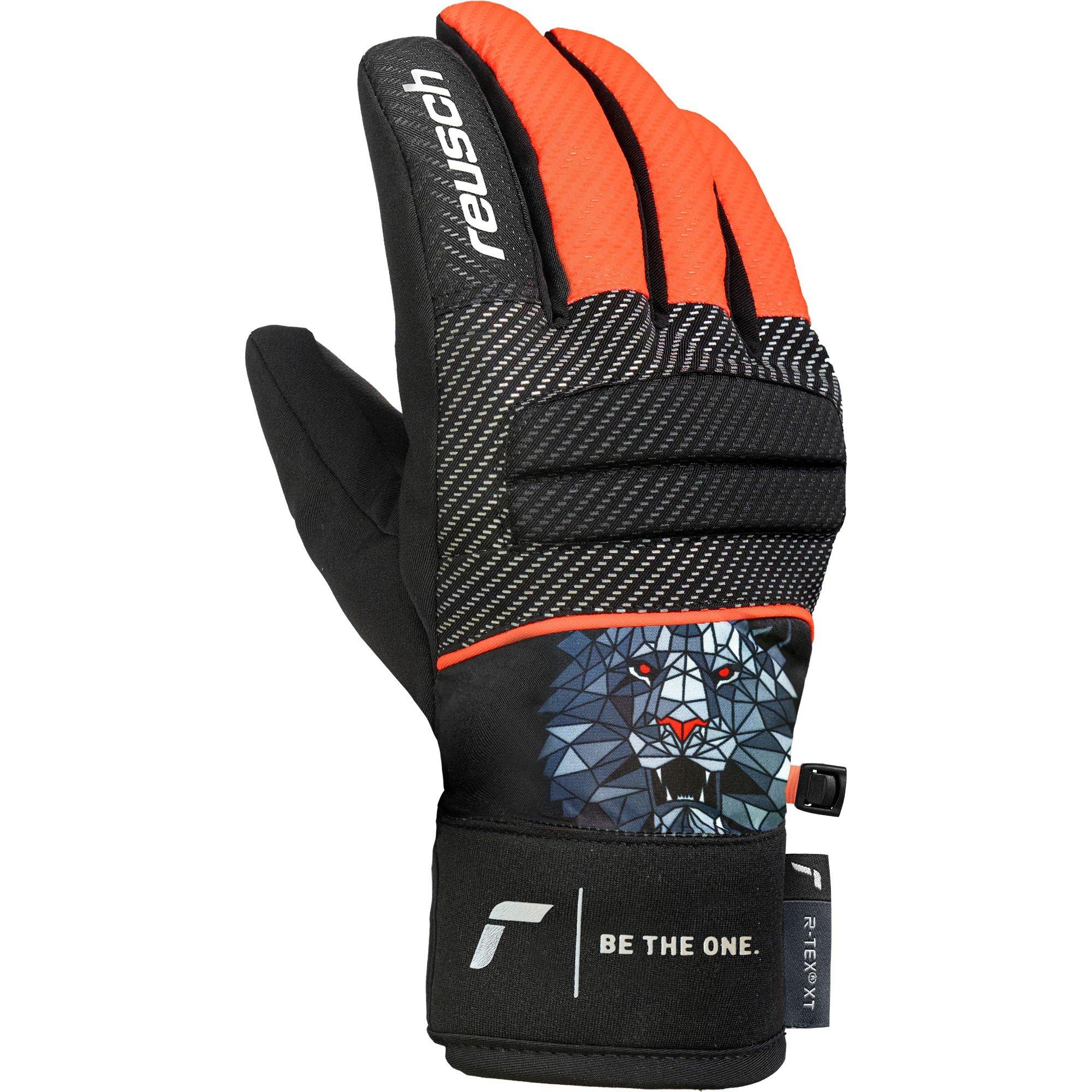 Black - Reusch - Kids' Warrior Ski Gloves - 1