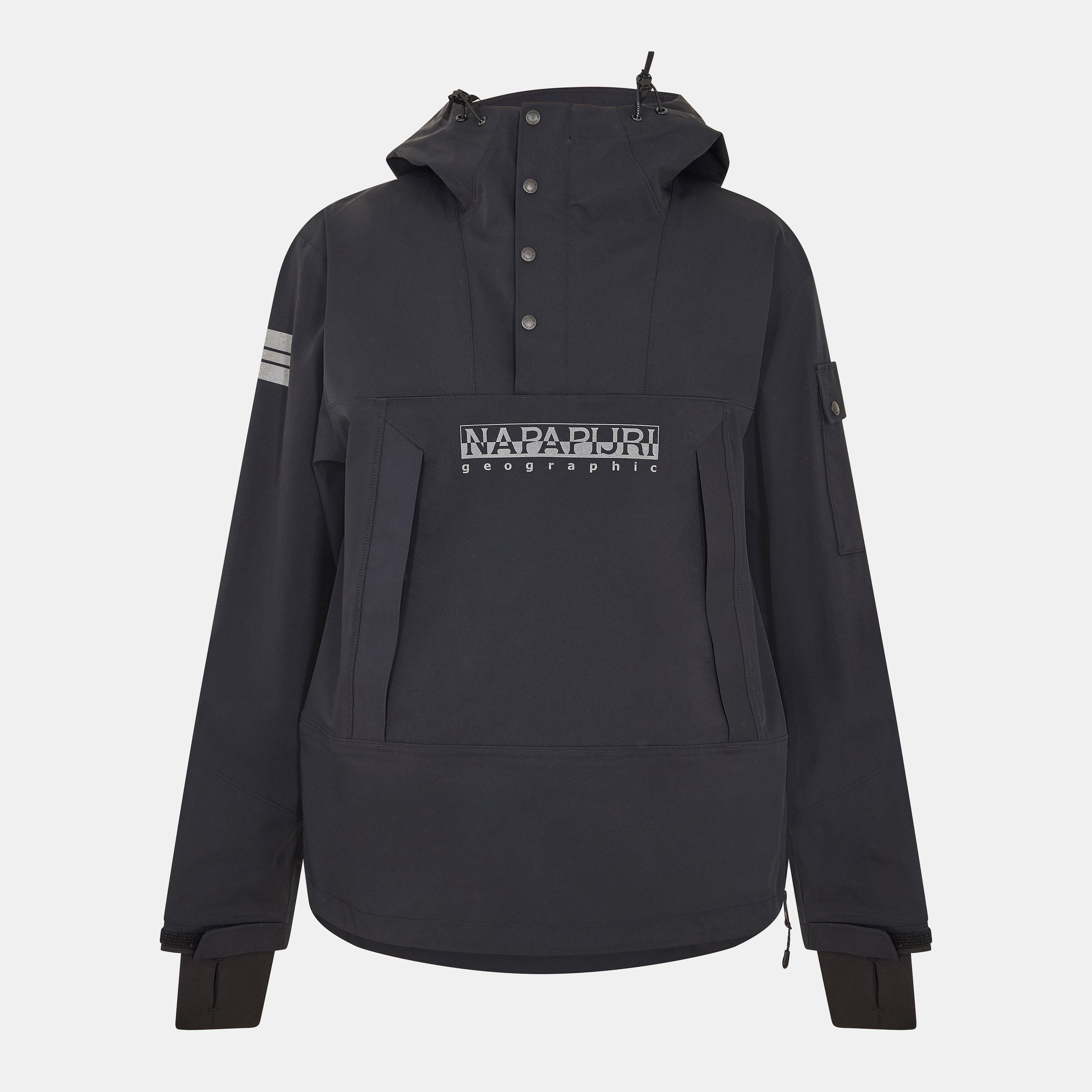 Black Beauty - Napapijri - Men's Arver Water-Repellent Ski Jacket - 1