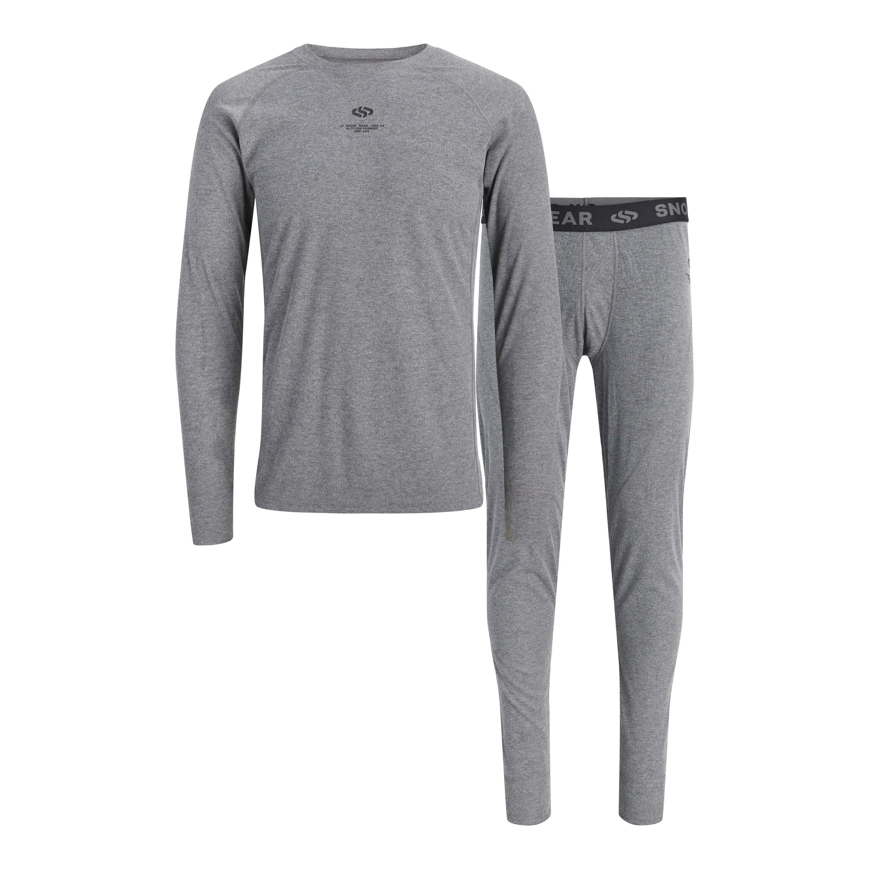 Dk Grey Melange - Jack and Jones - Jack Lesley Ski Base Sn64 - 1