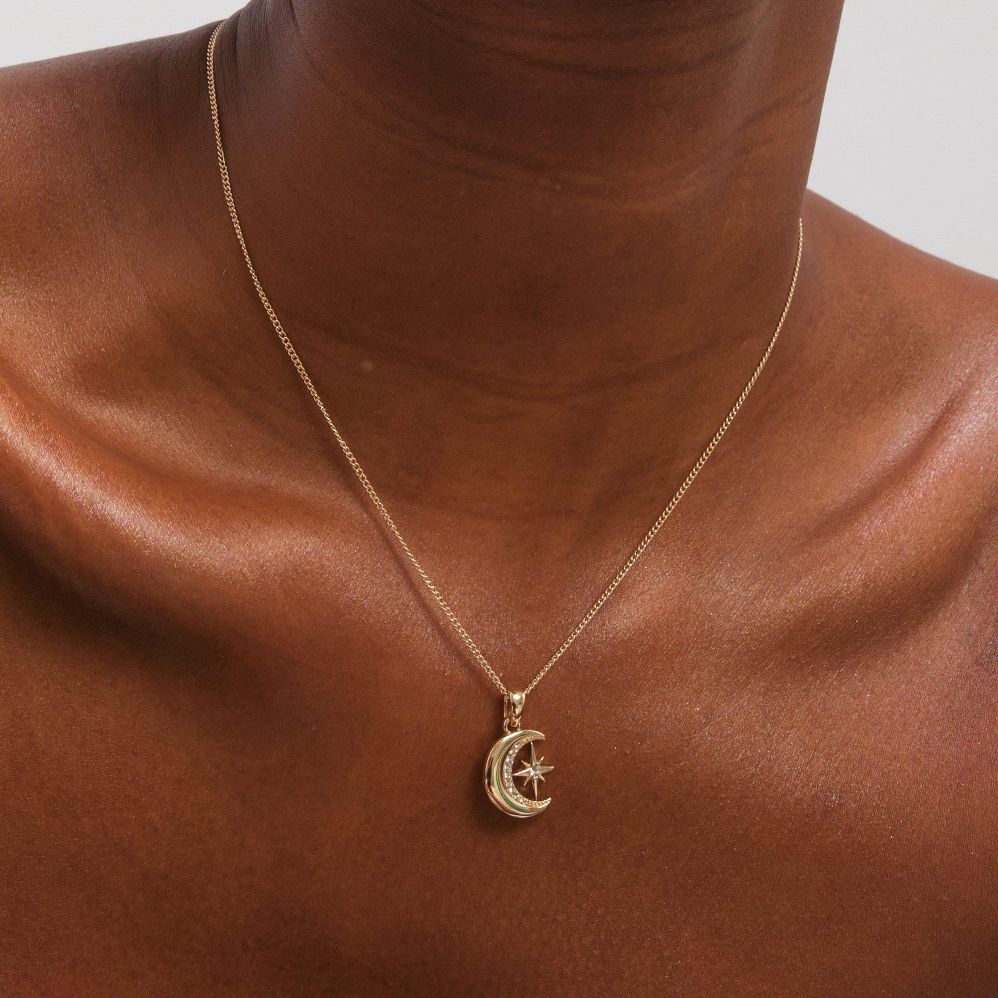 Gold - Jon Richard - Gold Plated Crystal and Moon Trio Set - Gift Box - 4