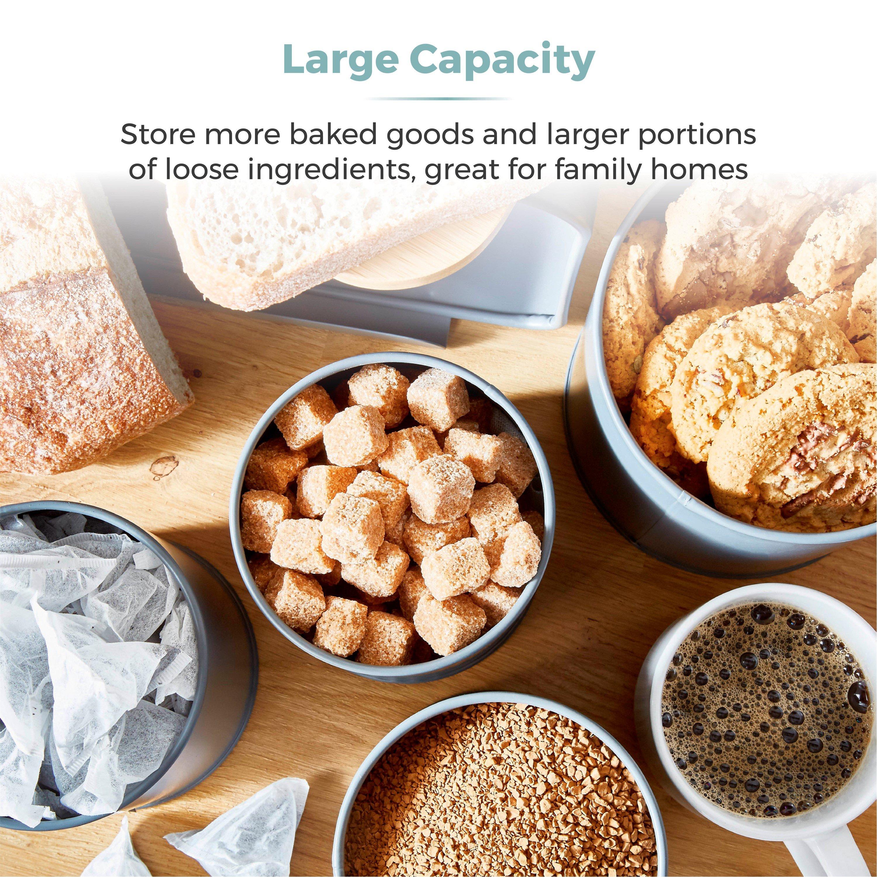 Grey - Tower - Scandi 5 Piece Storage Set - 6