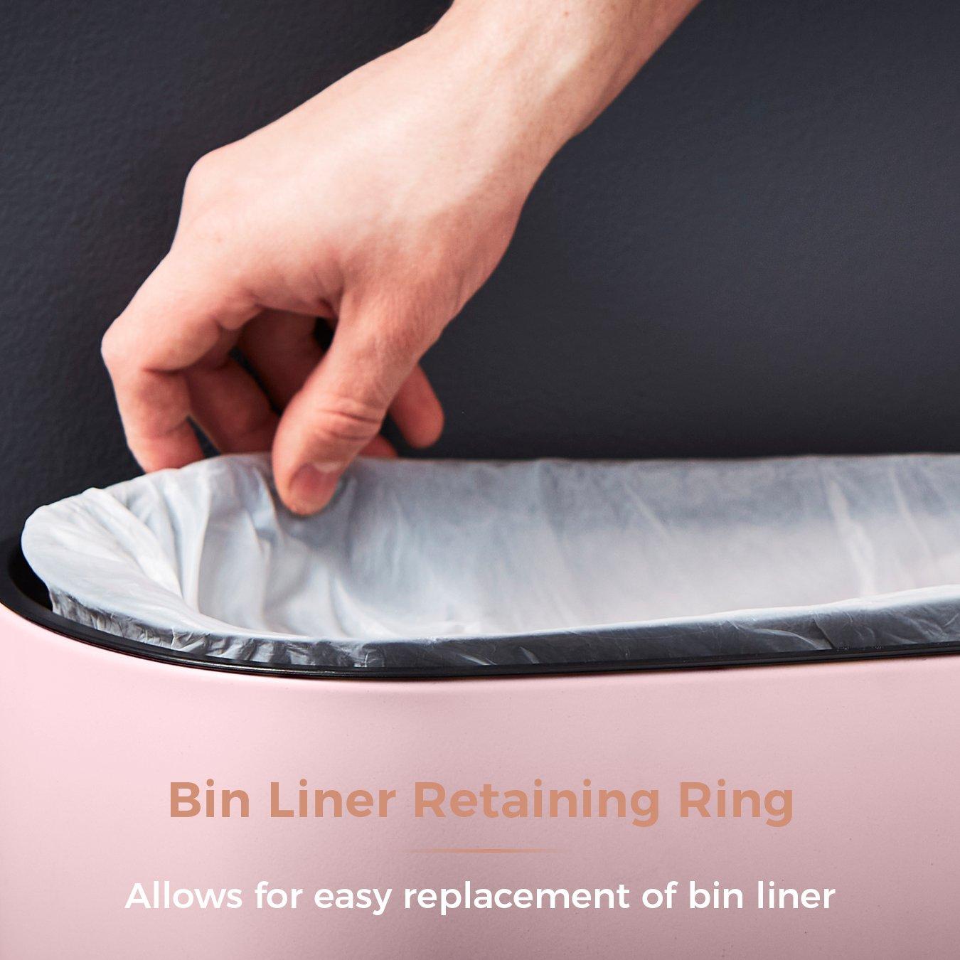 Pink - Tower - Cavaletto 58L Sensor Bin Pink - 5