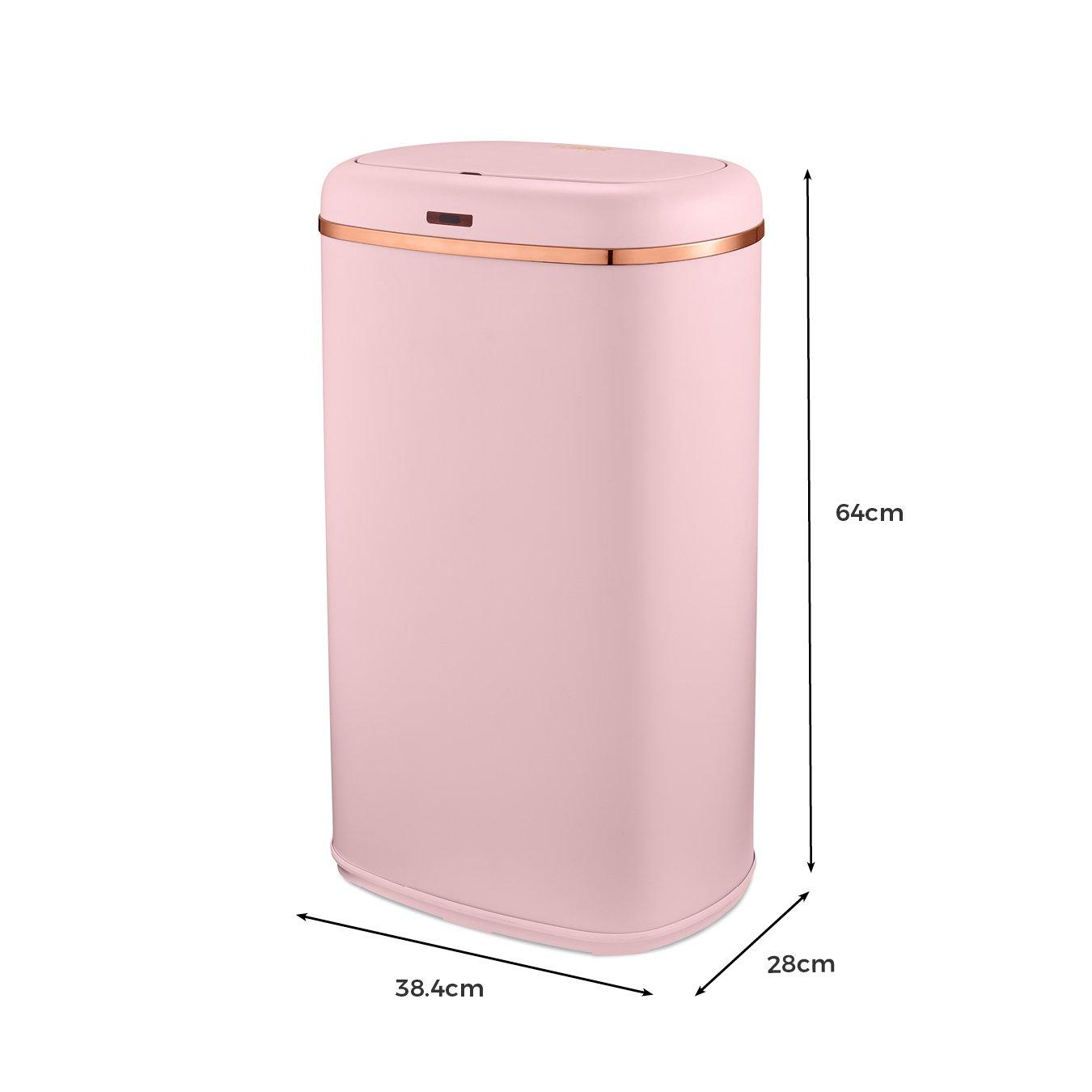 Pink - Tower - Cavaletto 58L Sensor Bin Pink - 9