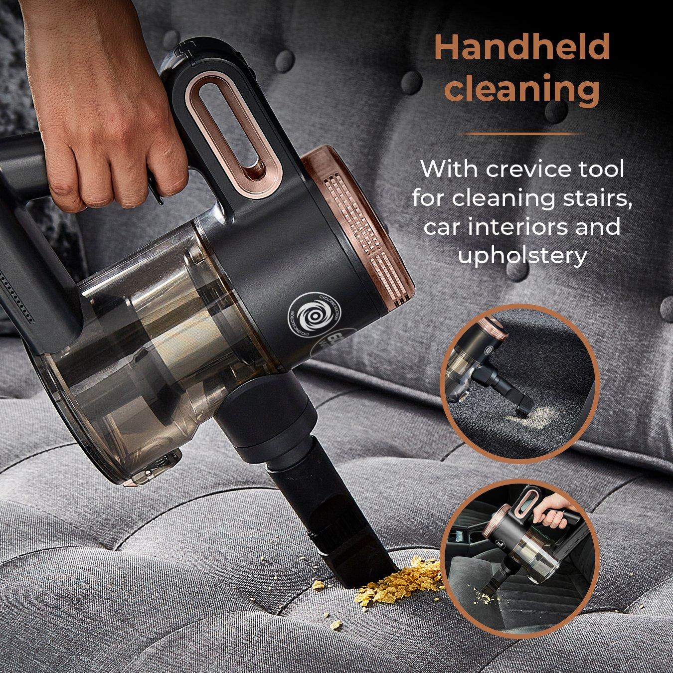 Rose Gold - Tower - RXEC20 Plus 600W Corded 3-in-1 Vacuum Cleaner - 4