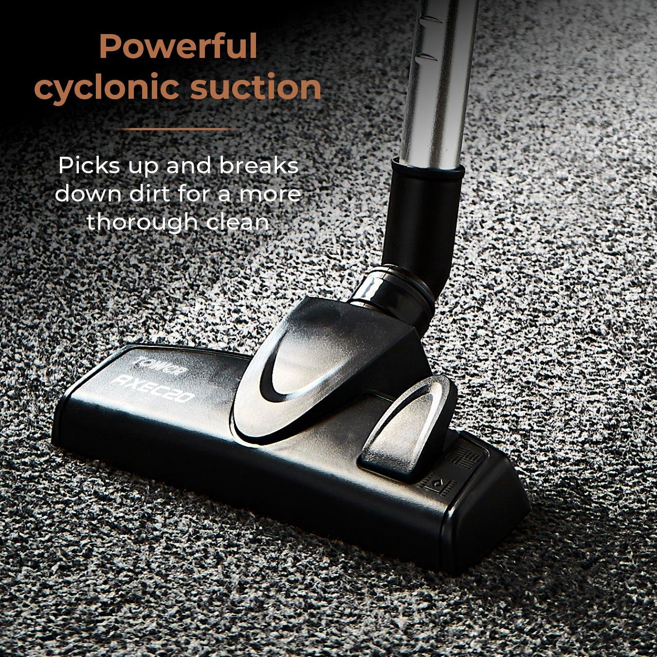 Rose Gold - Tower - RXEC20 Plus 600W Corded 3-in-1 Vacuum Cleaner - 5