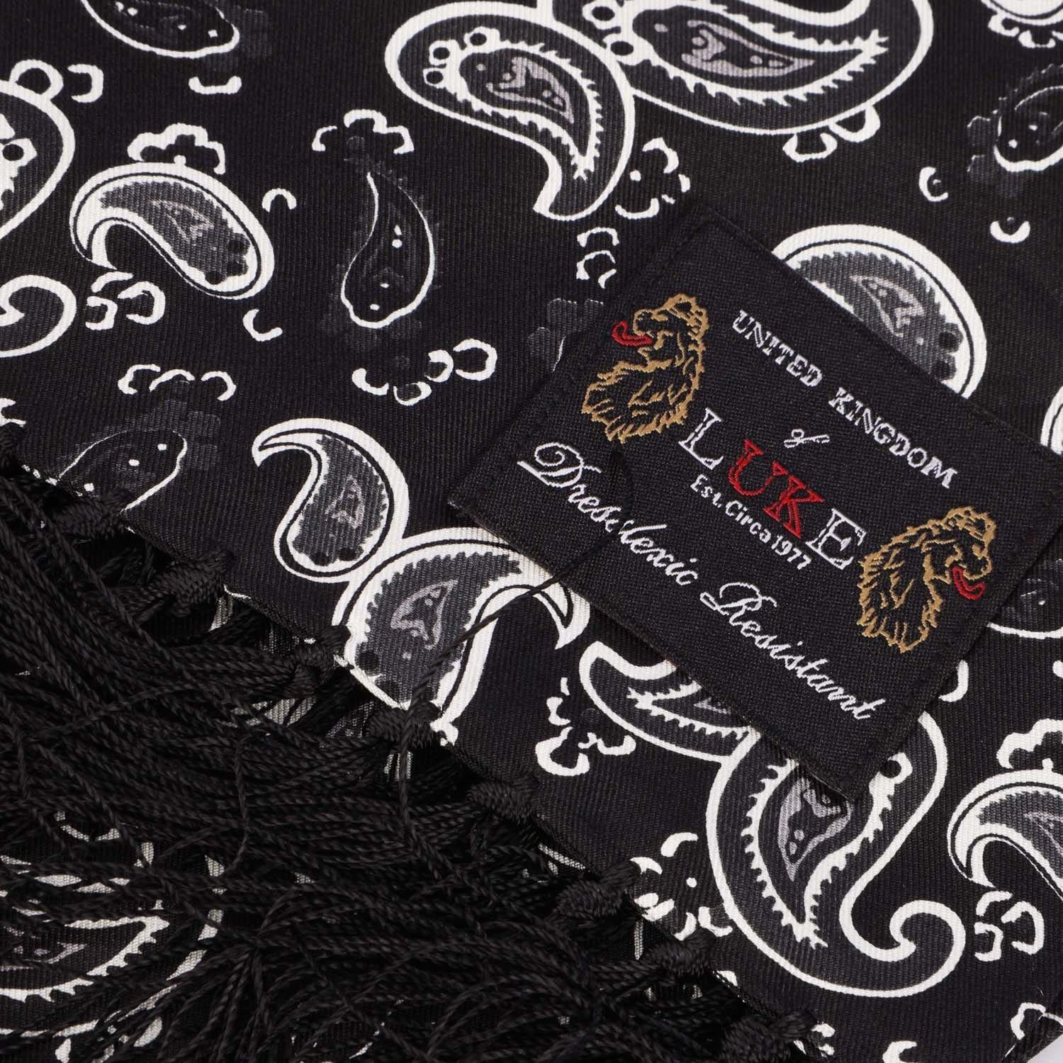 Black - Luke 1977 - Paisley One Scarf - 2